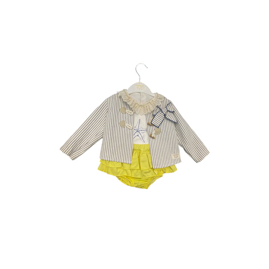 Completo 3 Pz Valentina bebés
