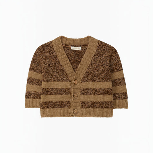 Cardigan mouline