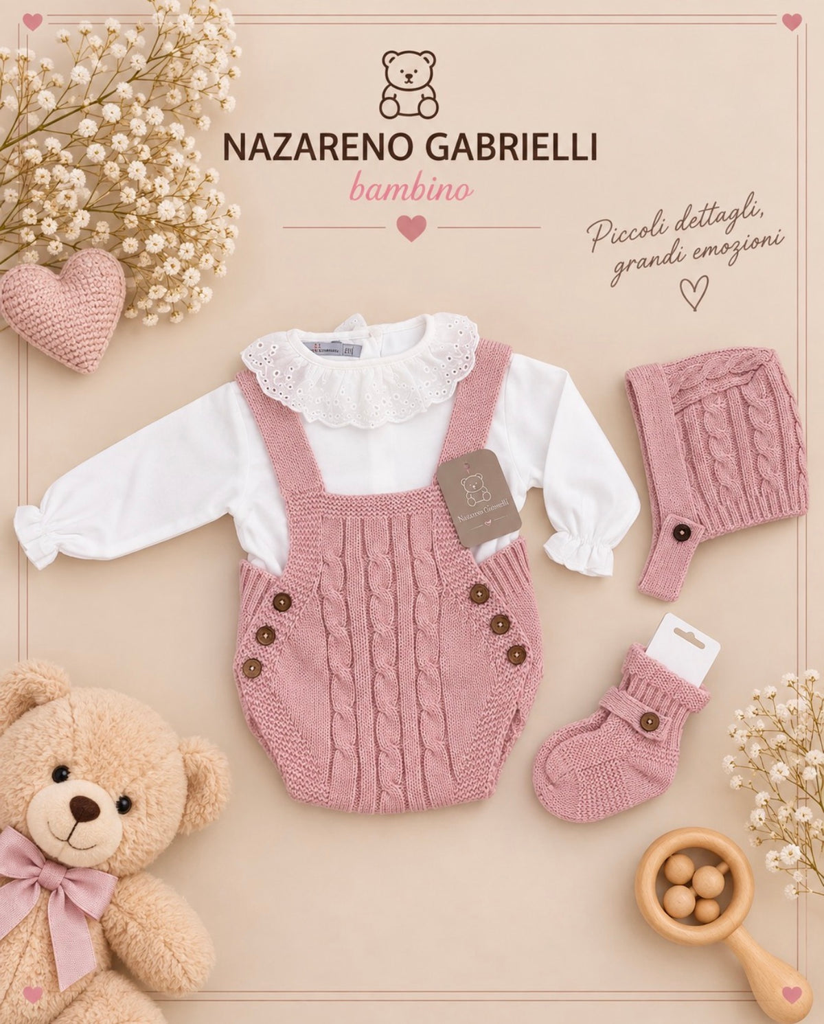 Pagliaccetto 4 pezzi