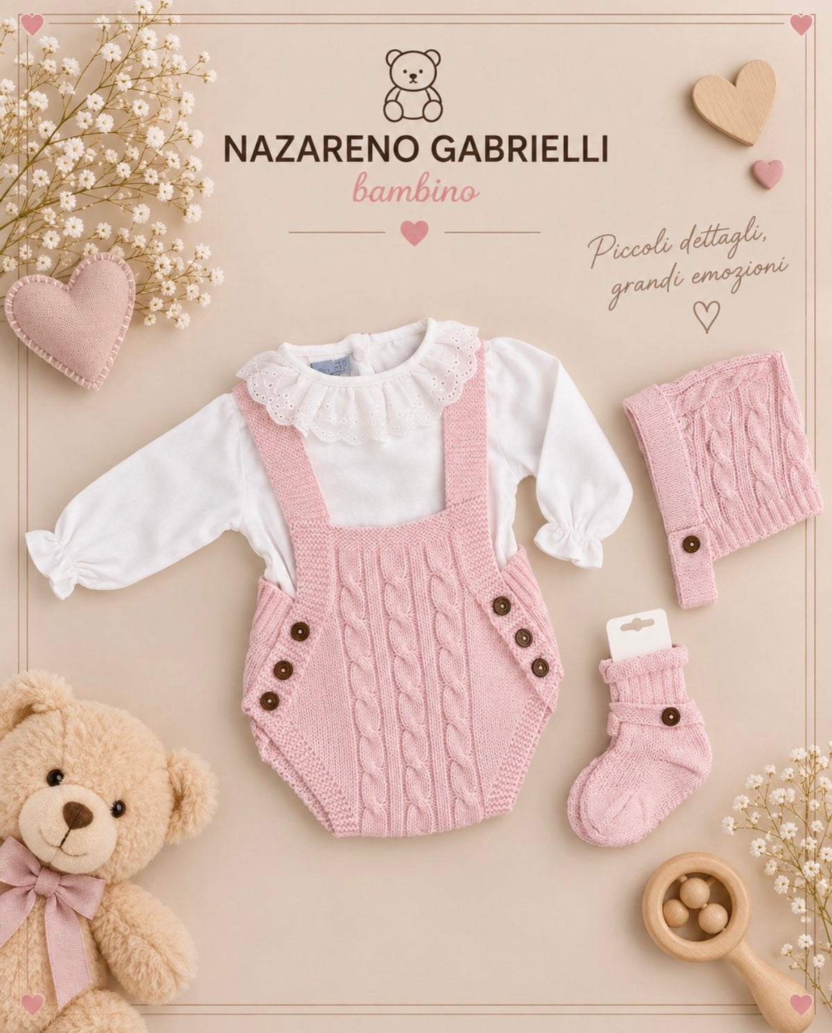 Pagliaccetto 4 pezzi