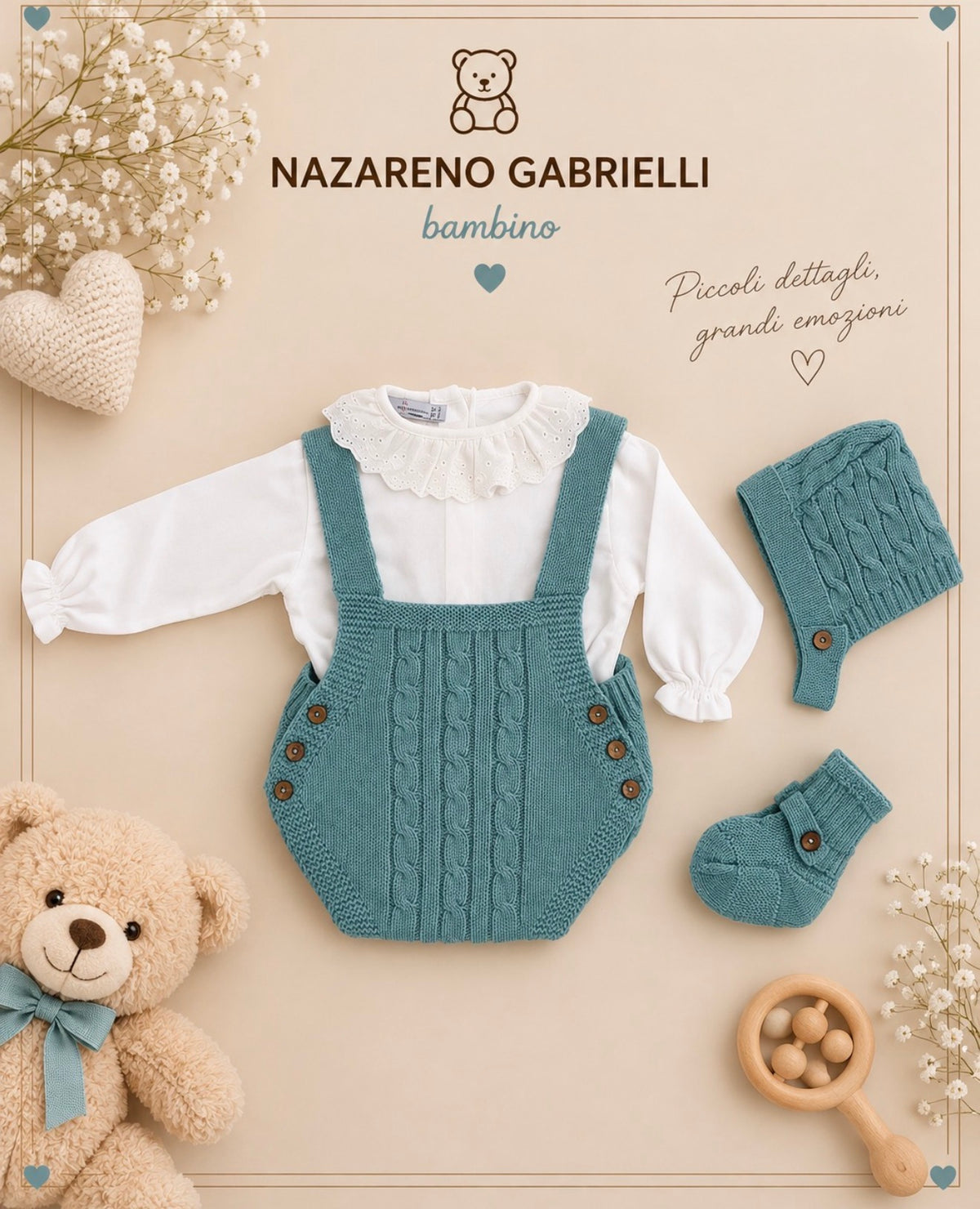 Pagliaccetto 4 pezzi