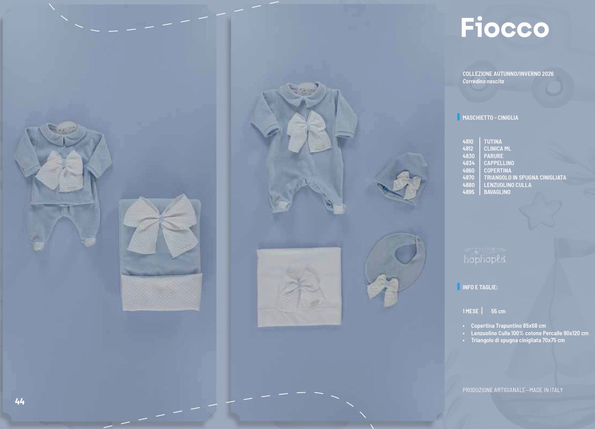 Set 6pz clinico fiocco