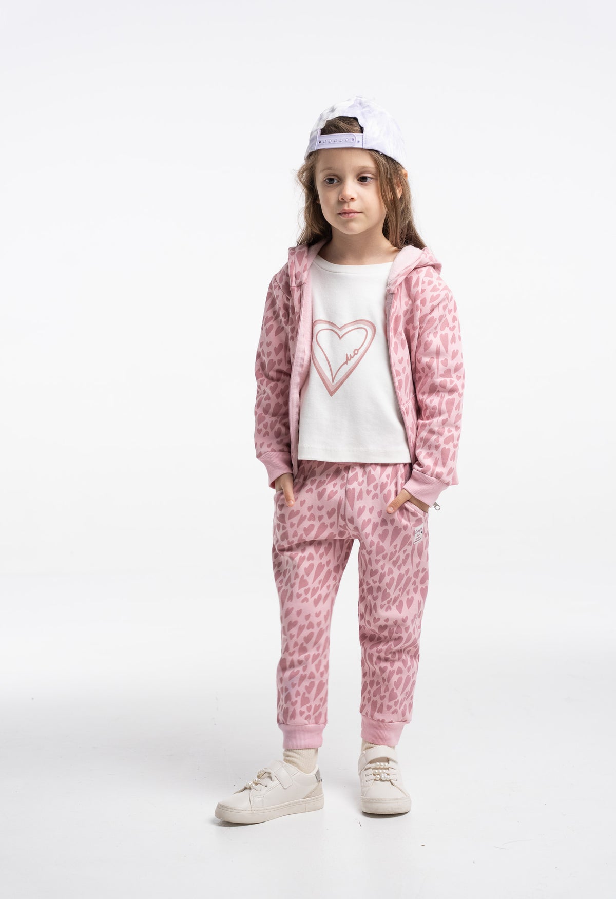Completo Cuoricini sport