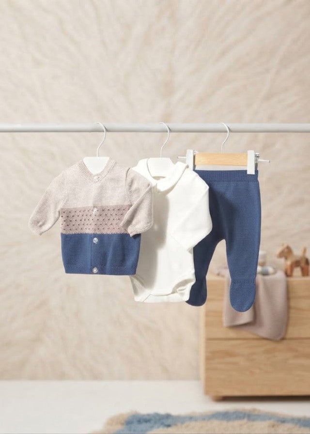 Completo tricot 3 pezzi