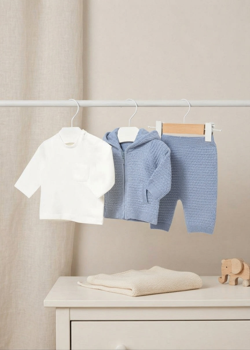 Completo tricot 3 pezzi