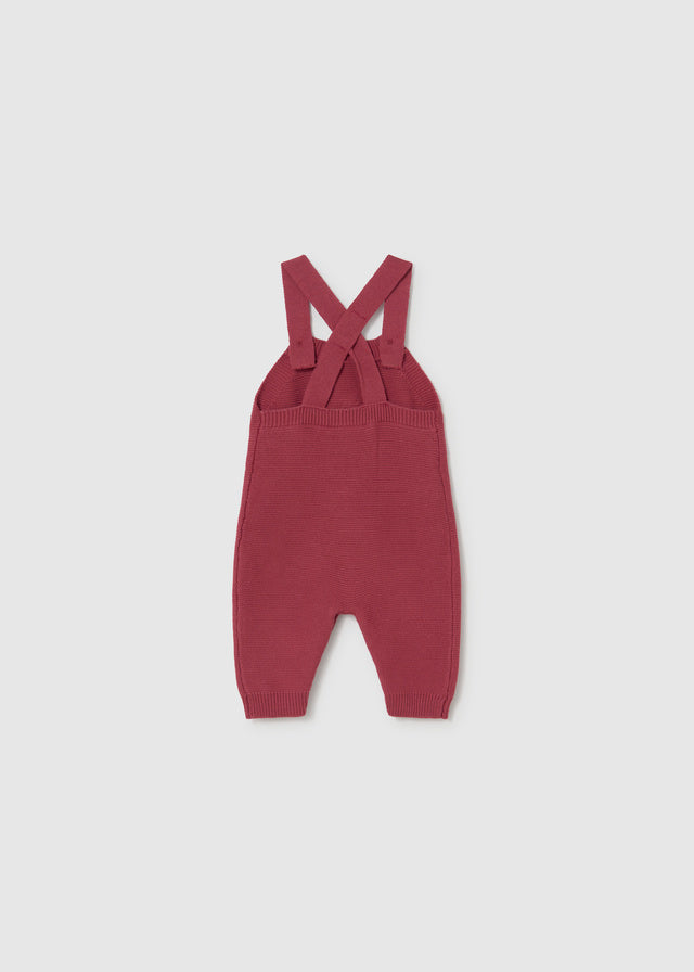 Completo salopette tricot