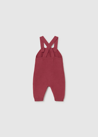 Completo salopette tricot