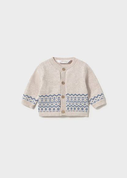 Completo salopette tricot