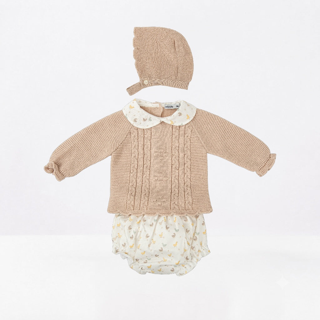 Completo con cuffia "Laguna"